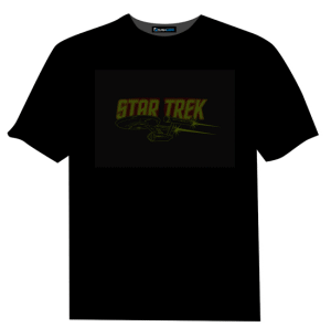 Star Trek Leucht LED-Shirt