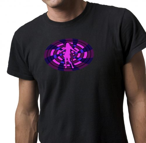 Nur noch Größe S I Dancer LED T-Shirt Herren