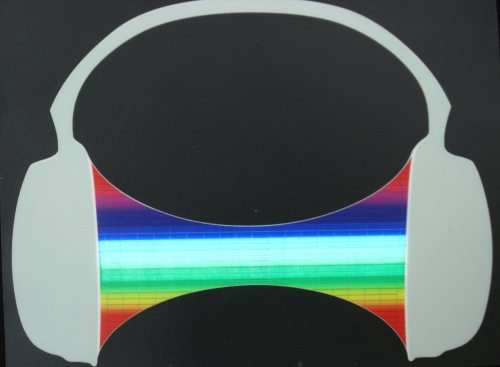 Equalizer T-Shirt Headphone DJ Kopfhörer Funshirt