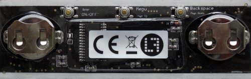 Kleines LED Laufschrift Display Blau batteriebetrieben
