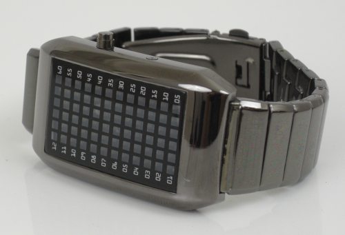 LED Watch Green Matrix