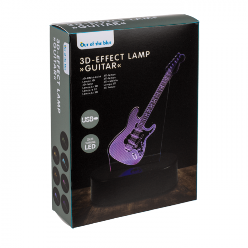 Rock N Roll Hologramm-Lampe