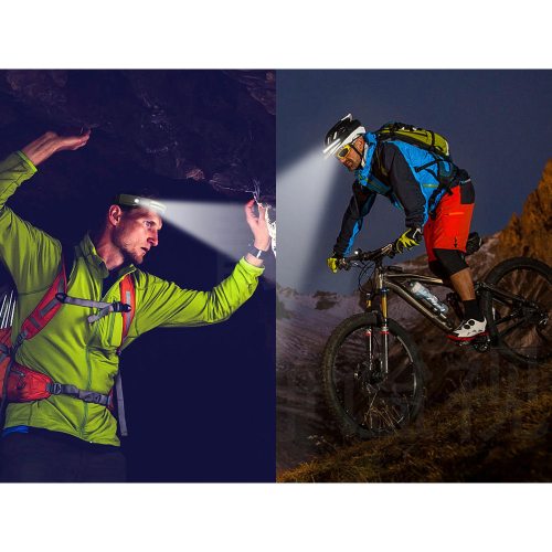 helle kopflampe fahrrad für draußen