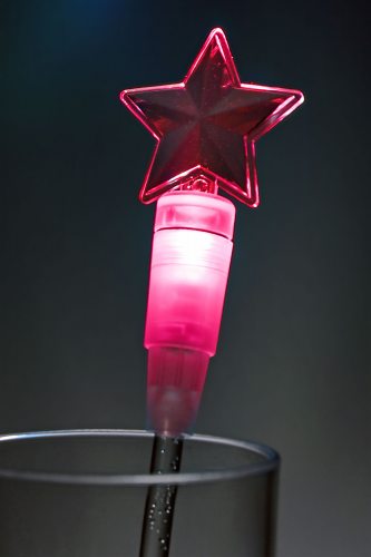 Leuchtender Cocktailstab Barzubehör Leuchtartikel I  LED Cocktail-Rührstab I Stirrer Mixstab Longdrink Aperitif Gastro Kneipe