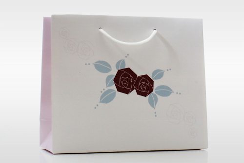 Beleuchtete Geschenktasche Rosen origininelle Geschenktüte