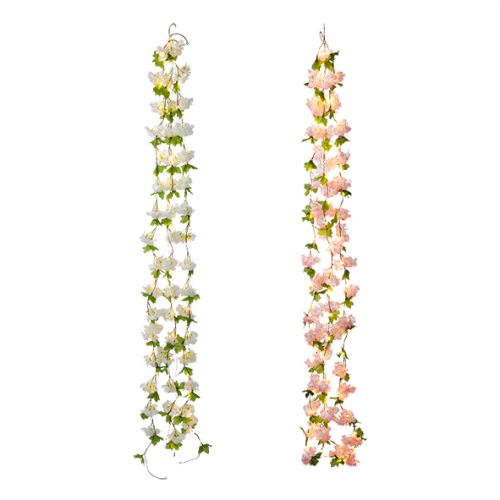 Blumen Home-Deko mit 60 LEDs