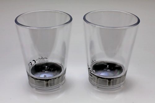 2er-Set LED-Würfelspiel Becher