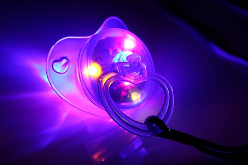 led schnuller kette