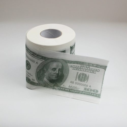 100 Dollar Toilet Paper
