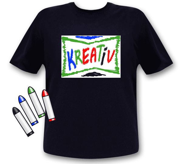 kreative lecuhtshirt interaktiv