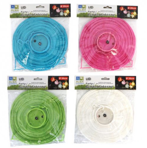 bunte laternen led dekoration