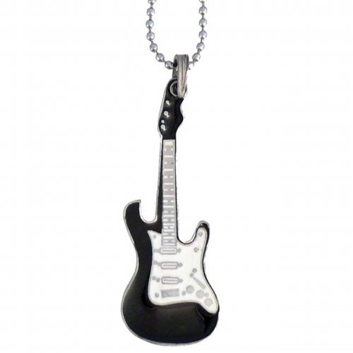 Halskette mit E-Gitarre