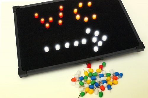 LED Deko-Pinboard personalisierbar I Kreative Gestaltung