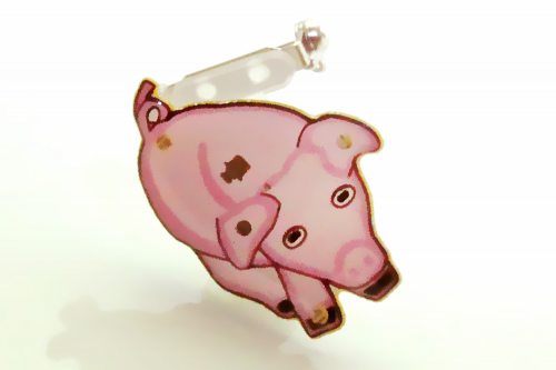 LED Button pig