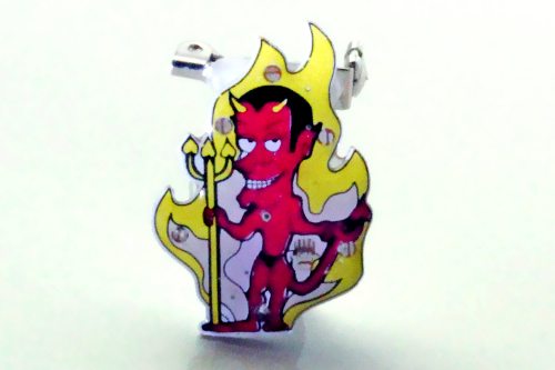 LED Button devil