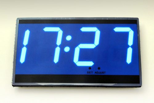 EL panel-clock
