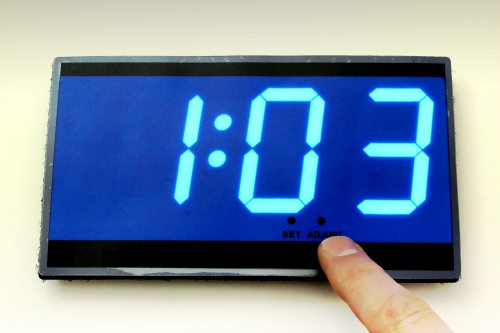 EL panel-clock