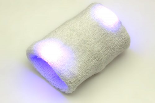 Wristband with LEDs