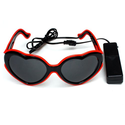 Blinkende Herzbrille günstig kaufen online