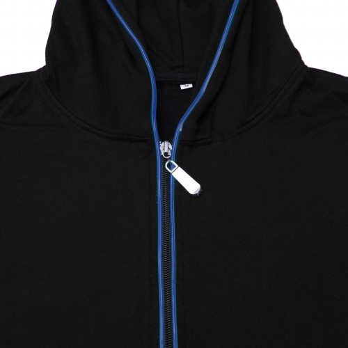 LED-Hoodie blue light up Jacket