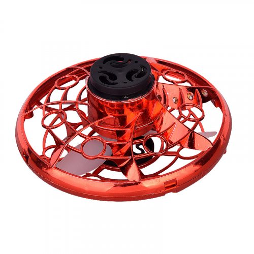 LED Kreisel glänzend rot