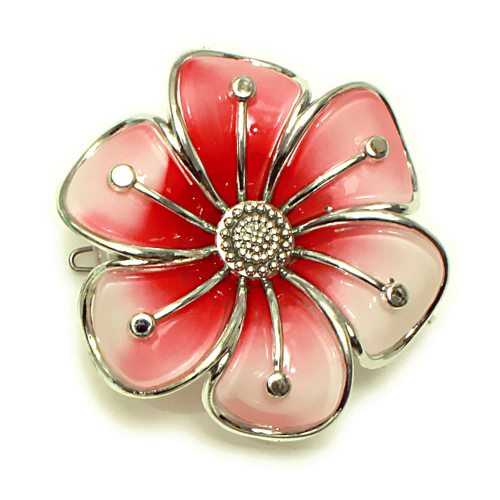 LED flower hair clip
