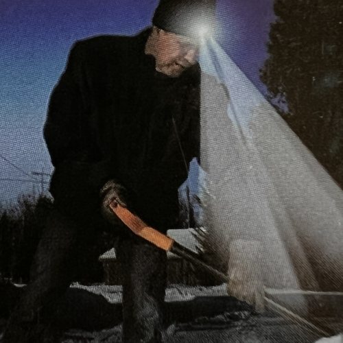 Camoflage LED Mütze I Leucht Beanie I Outdoor Mütze mit LED-Beleuchtung I Leuchtmütze