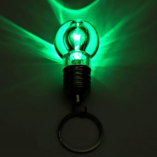 Geschenk Schlüsselanhänger Glühbirne,Glühlampe mit LED Technik Farbwechsel NEU 