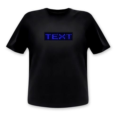 led-display blau