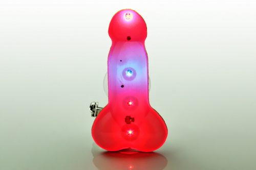 Willi Blinky Anstecker Brosche Blinki Pin Button Scherzartikel