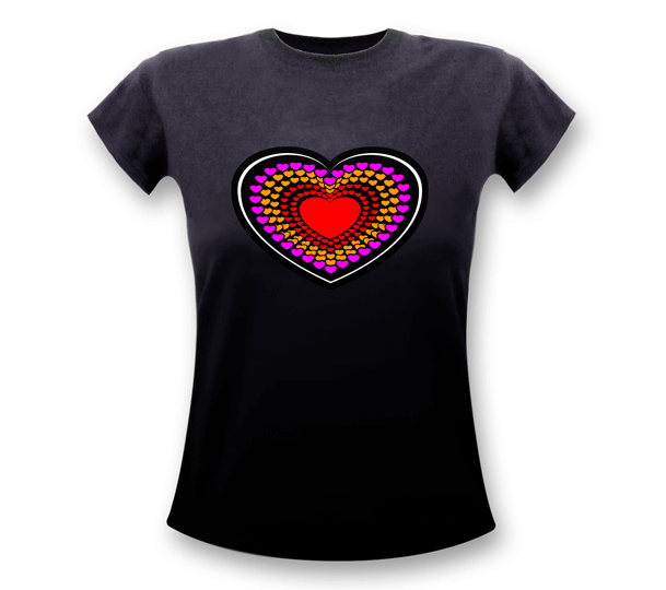 T shirt discount mit led