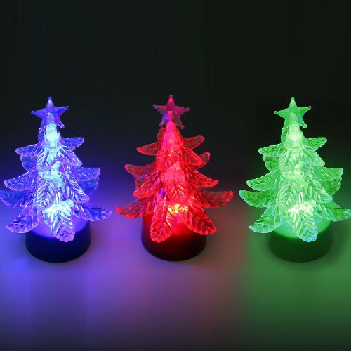 Leuchtender Deko-Weihnachtsbaum