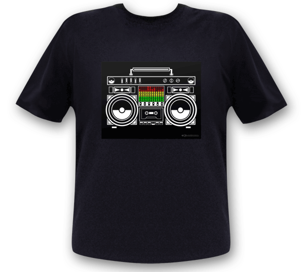 ghettoblaster t-shirt