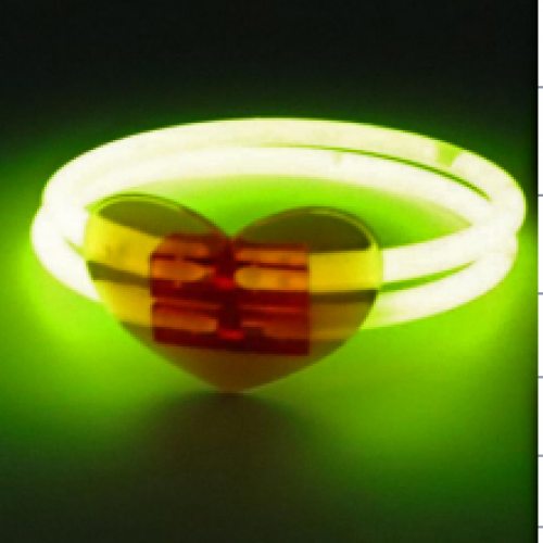 Knicklichter hezr leuchtarmband