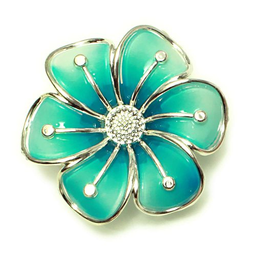 LED flower hair clip
