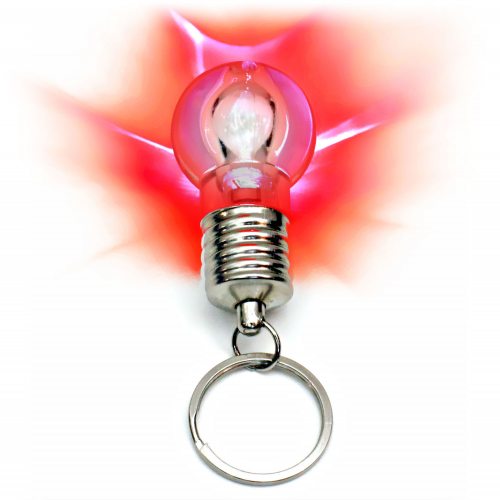 Schlüsselanhänger Glühbirne,Glühlampe mit LED Technik Farbwechsel NEU NEU 