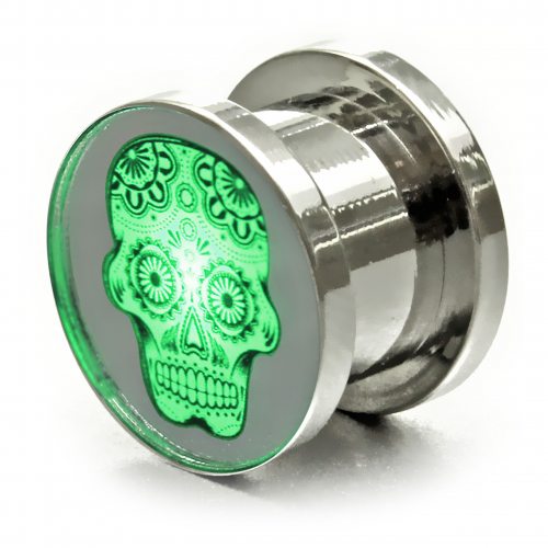 led grün tunnel tag der toten schmuck