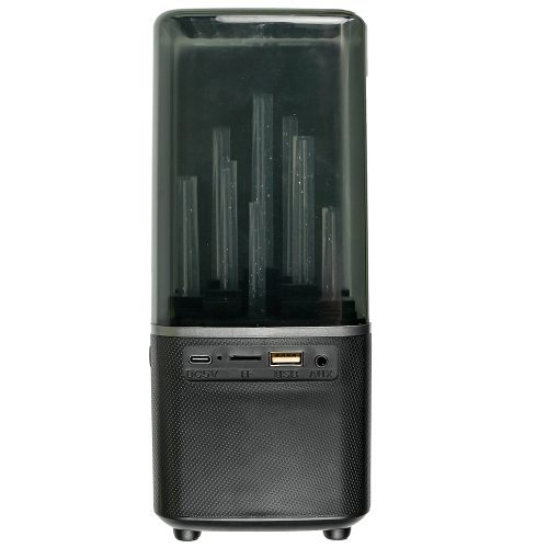 Design speaker with battery charging