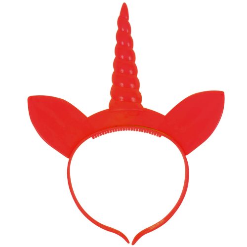 Glanz und Magie vereint: Entdecke unsere strahlenden Einhorn Leucht-Haarreifen I LED Einhorn Haarreif für  Mädchen & Party-Queens