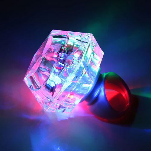 Flashing Ring Flashing Animal Ring Led Soft Rubber Flashing - Temu