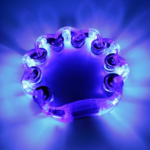 schellenkranz mit leds blau