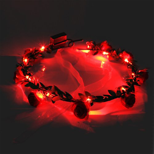 LED hair wreath