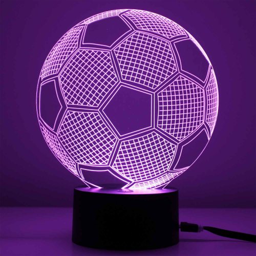 3D Lampe LED-Fussball Dekolicht günstig kaufen I LED-Fashion Berlin