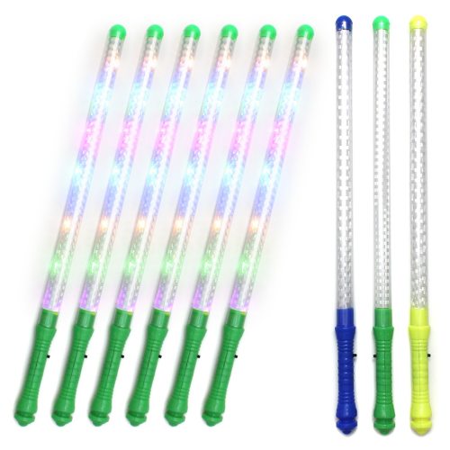 Sechs LED Sticks in bunt