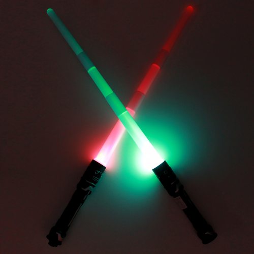 Zwei Farbwechselnde Laserschwerter