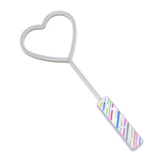 46 cm long party stick with heart
