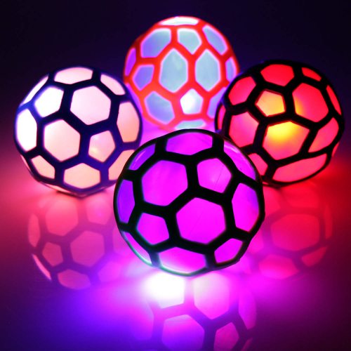 LED Leucht-Gummiball, Spassball