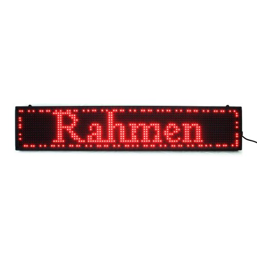 rahmne led laufschirft