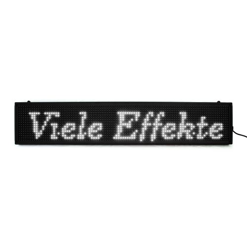 Viele Laufschrift Effekte