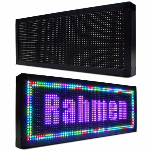 turned off led display